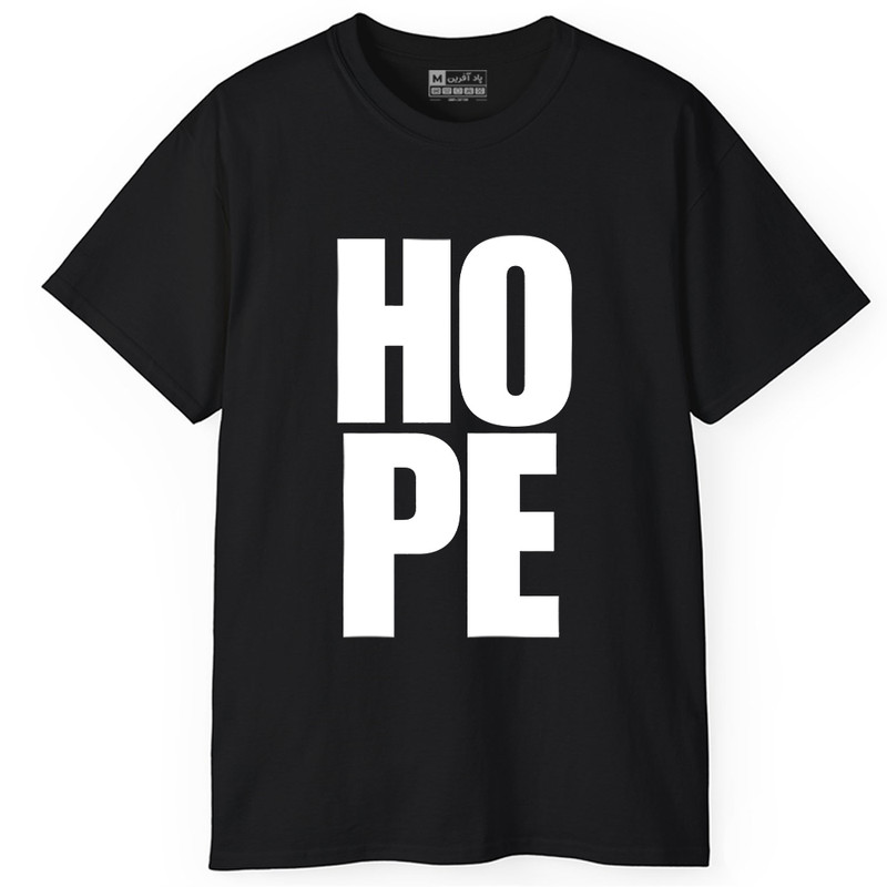 تیشرت آستین کوتاه مردانه پاد آفرین مدل HOPE کد PT1951