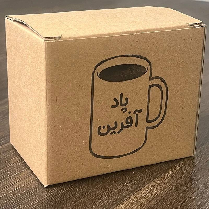 ماگ پاد آفرین مدل عروسک کیوت و فانتزی کرومی کد 637