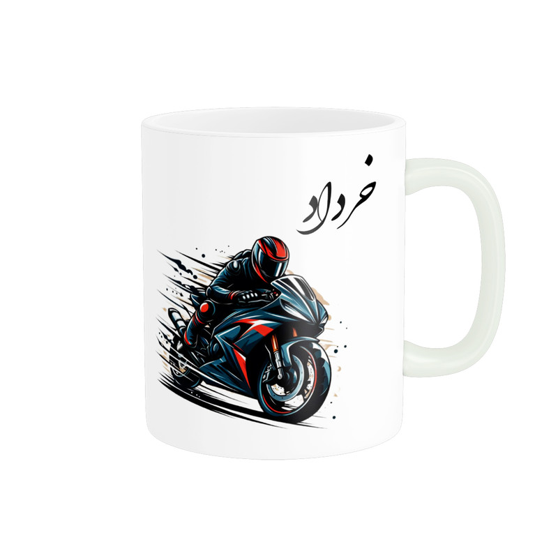 ماگ پاد آفرین مدل موتور خفن طرح متولد ماه خرداد کادو تولد کد p11411