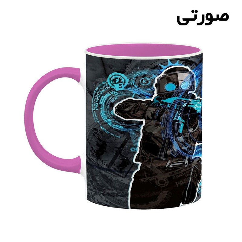 ماگ کاکتی مدل بازی کانتر استرایک Counter-Strike 1.6 کد mgh28095