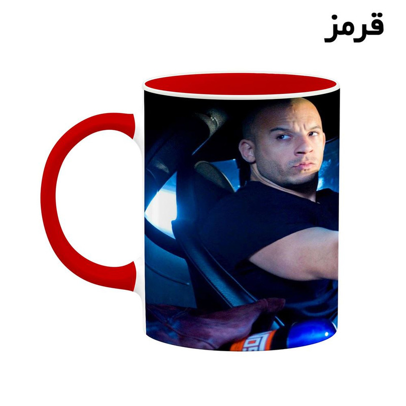 ماگ کاکتی طرح وین دیزل Vin Diesel مدل mgh27356