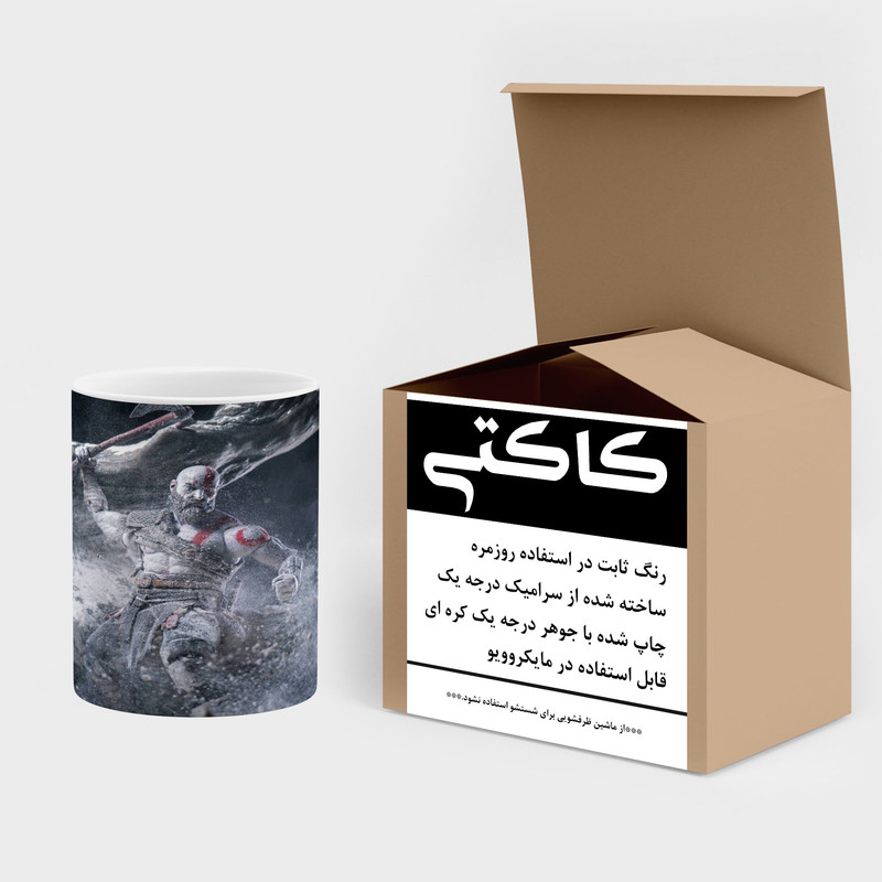 ماگ کاکتی طرح گاد آف وار God Of War مدل mgh40763