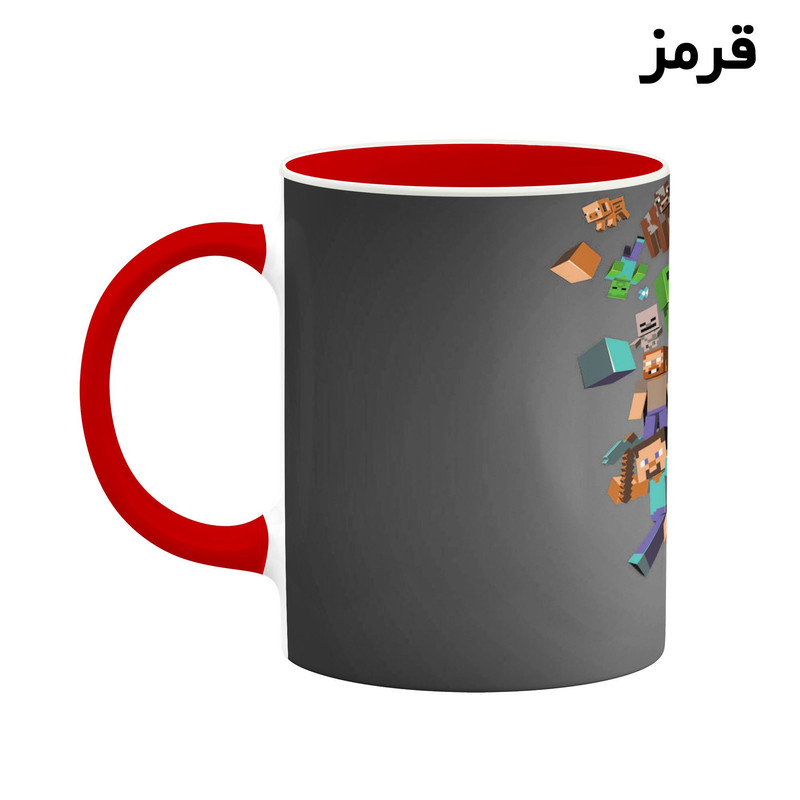 ماگ کاکتی طرح ماینکرافت minecraft مدل mgh41402