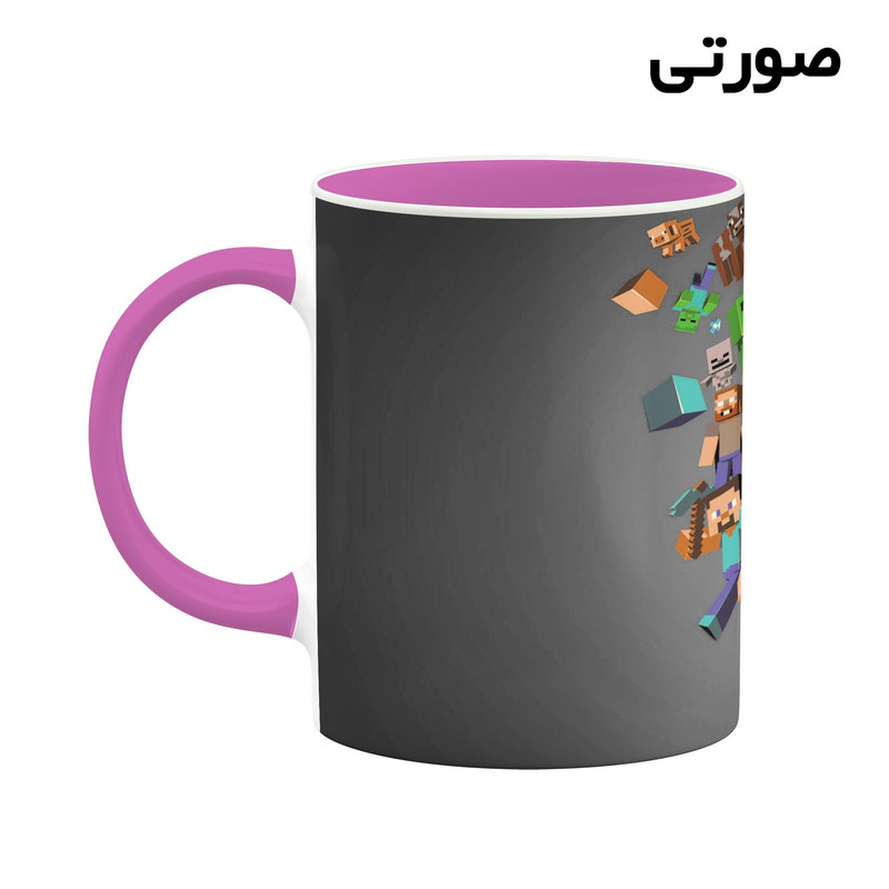 ماگ کاکتی طرح ماینکرافت minecraft مدل mgh41402