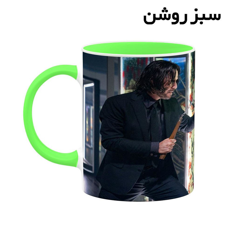 ماگ کاکتی طرح جان ویک john wick 4 مدل mgh26455