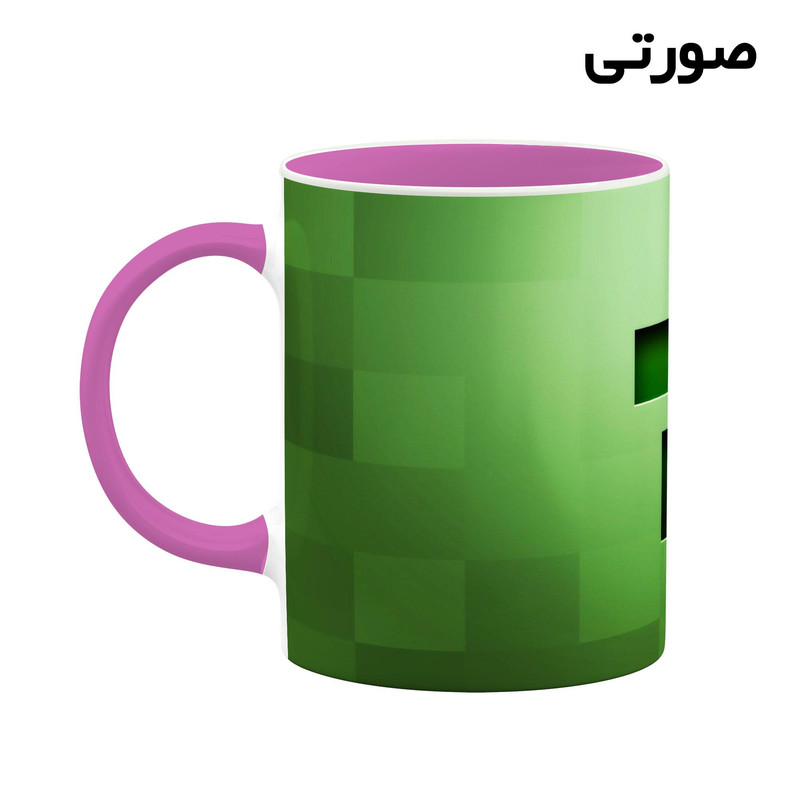 ماگ کاکتی طرح ماینکرافت minecraft مدل mgh41512