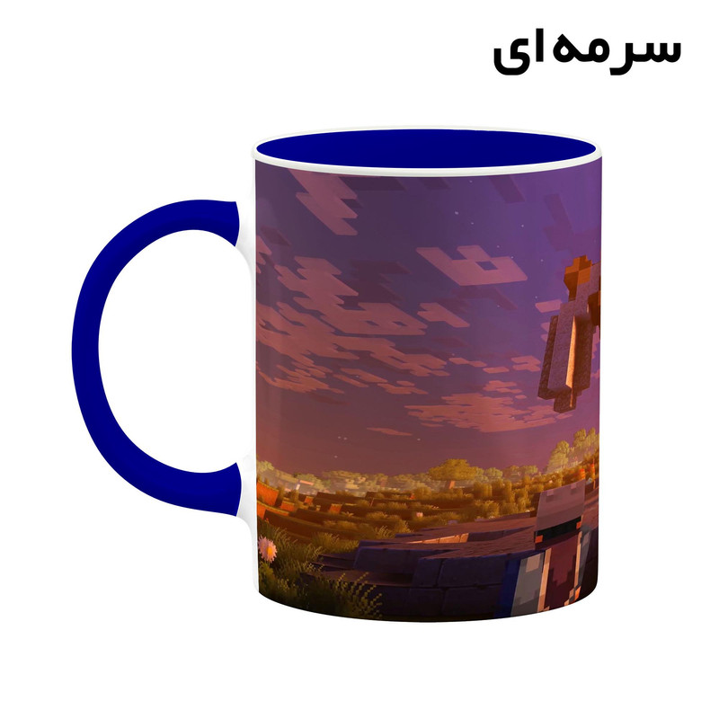ماگ کاکتی طرح ماینکرافت minecraft مدل mgh41457