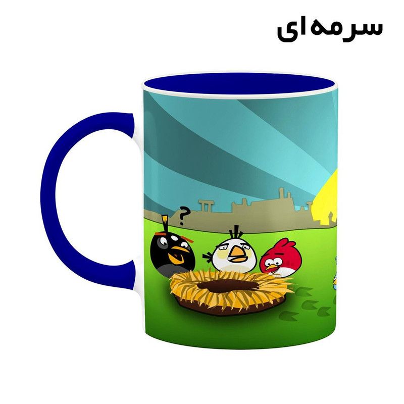 ماگ کاکتی مدل بازی پرندگان خشمگین Angry Birds کد mgh27476