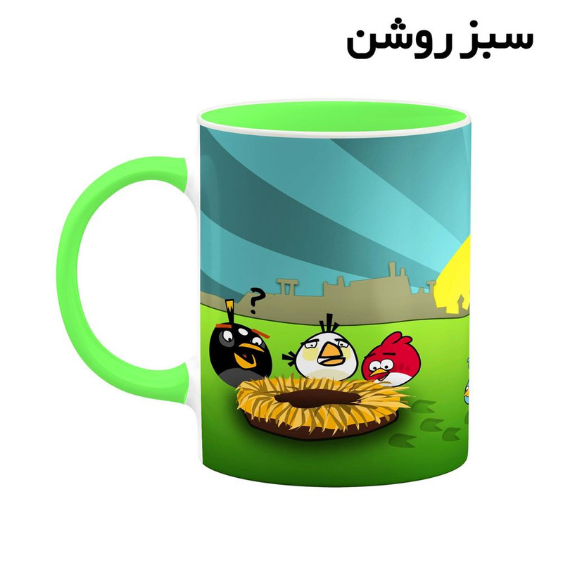ماگ کاکتی مدل بازی پرندگان خشمگین Angry Birds کد mgh27476