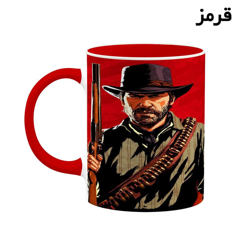 ماگ کاکتی مدل بازی رد دد Red Dead Redemption II کد mgh30076