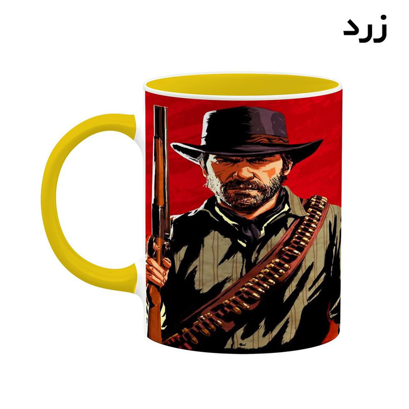 ماگ کاکتی مدل بازی رد دد Red Dead Redemption II کد mgh30076