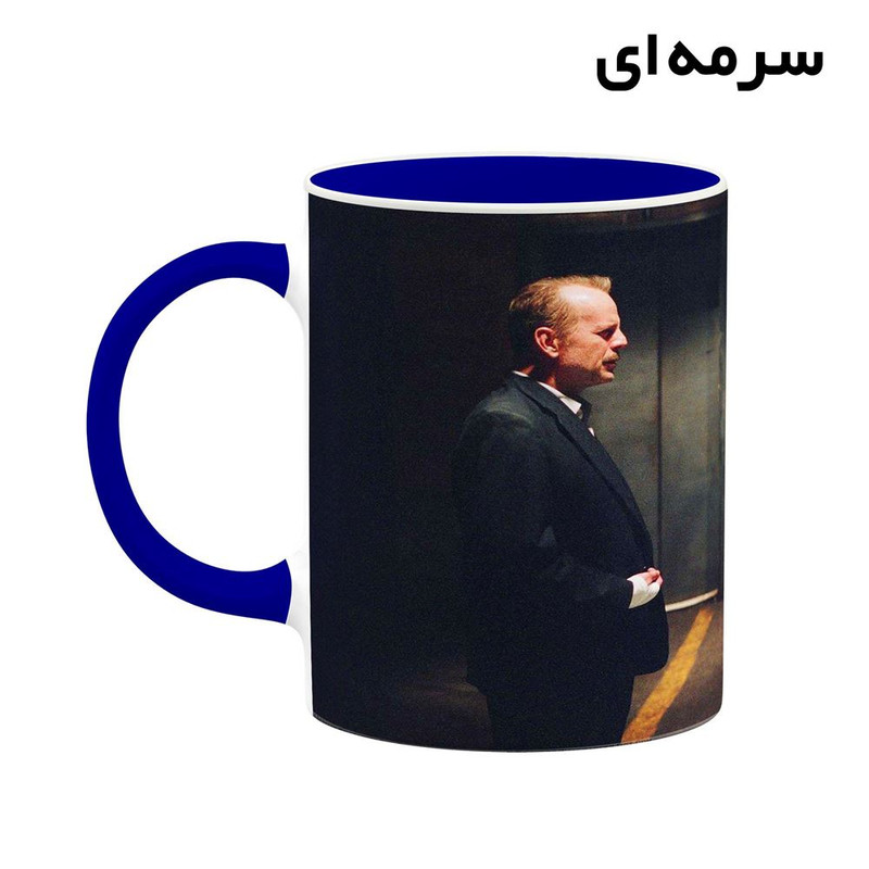 ماگ کاکتی طرح بروس ویلیس Bruce Willis مدل mgh25379