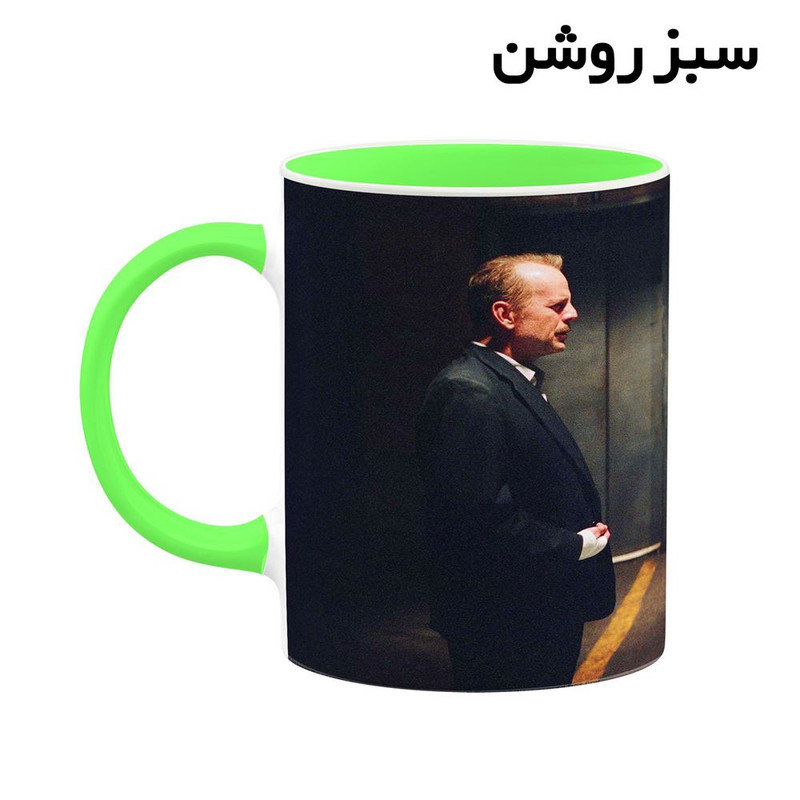 ماگ کاکتی طرح بروس ویلیس Bruce Willis مدل mgh25379