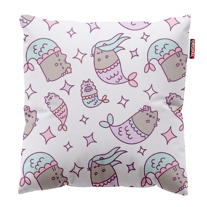 کوسن پاد آفرین طرح کارتونی بچگانه کد 4602 سایز 30*30 سانتی متر