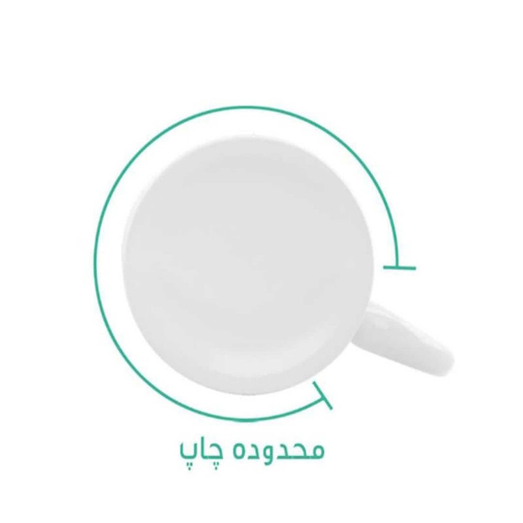 ماگ پادآفرین مدل تولدی طرح دخترانه تولدت مبارک دختر خاله کد p7197