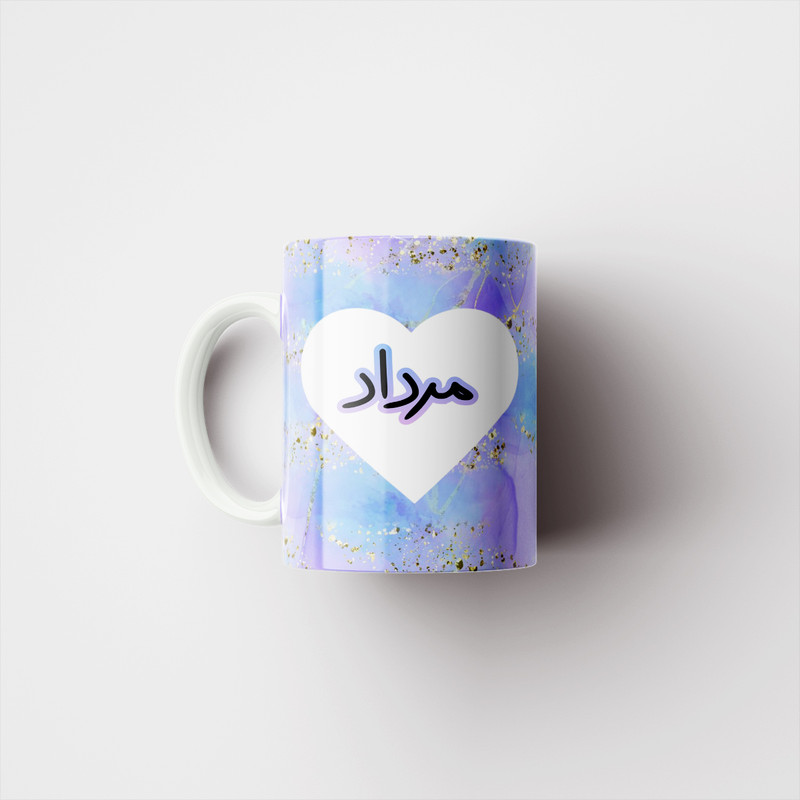 ماگ پاد آفرین مدل تولدی طرح ماه مرداد کادو تولد کد p11389