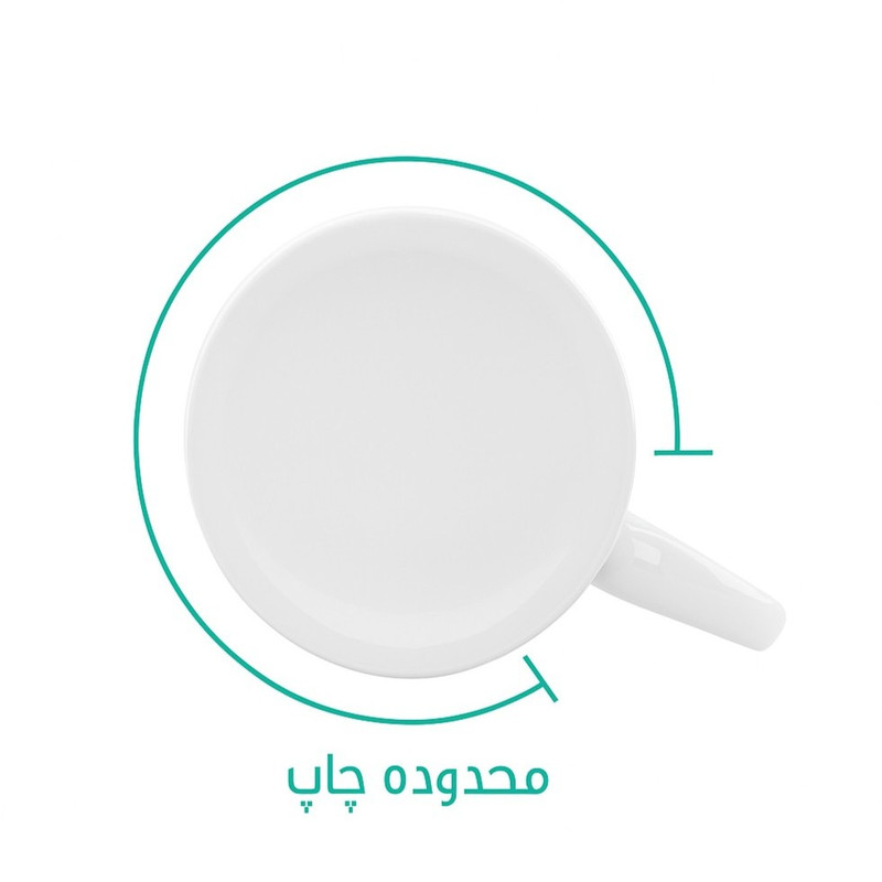 ماگ پاد آفرین طرح کرومی کد 2105