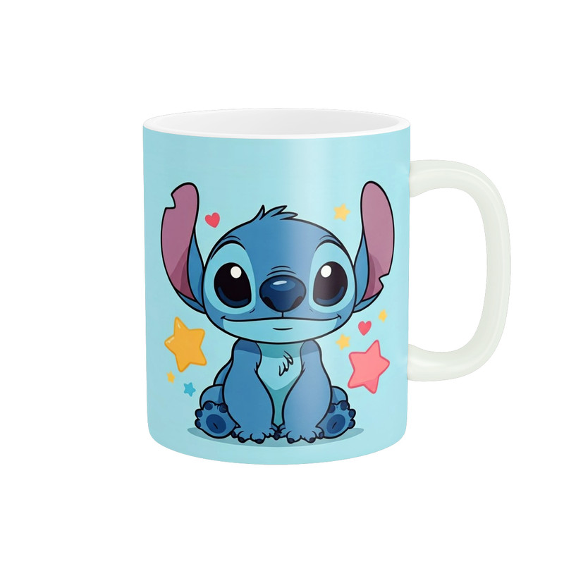 ماگ پادآفرین مدل کارتون استیچ و لیلو Stitch کد PM3766