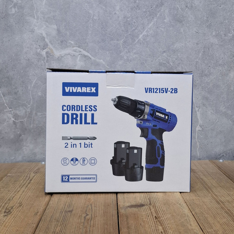 دریل پیچ گوشتی شارژی صنعتی 10 میلی متری 12 ولت ویوارکس مدل 12V کد 18