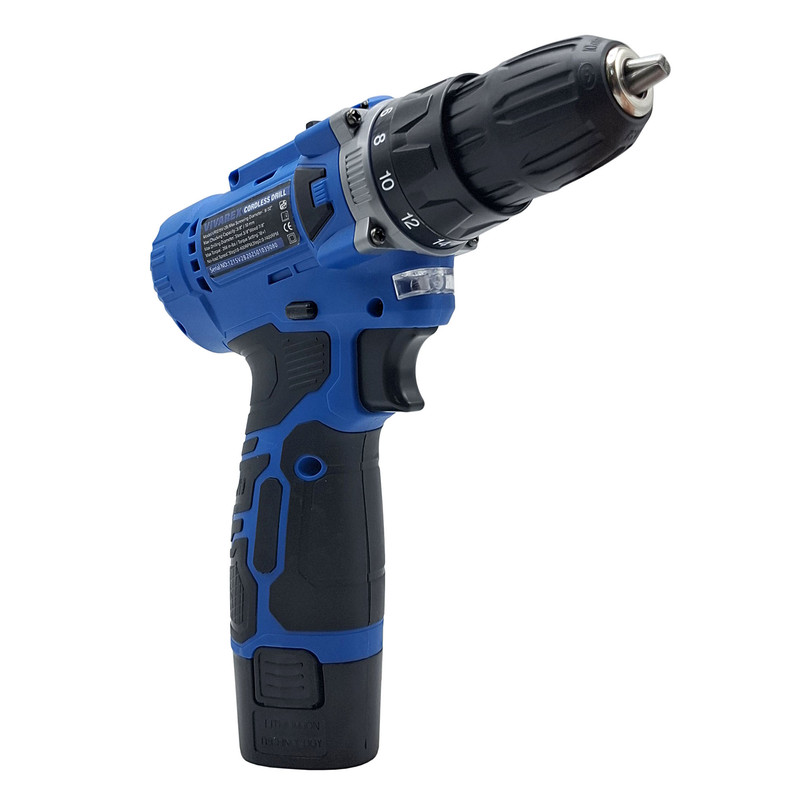 دریل پیچ گوشتی شارژی صنعتی 10 میلی متری 12 ولت ویوارکس مدل VR1215V_ 2B کد 16