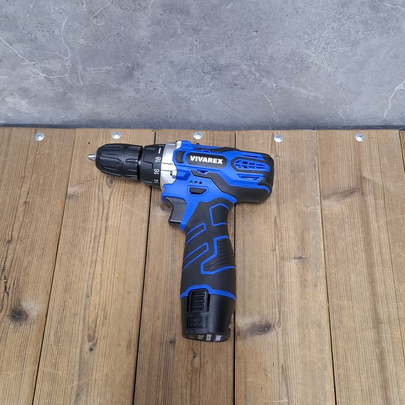 دریل پیچ گوشتی شارژی صنعتی 10 میلی متری 12 ولت ویوارکس مدل 12V کد 01