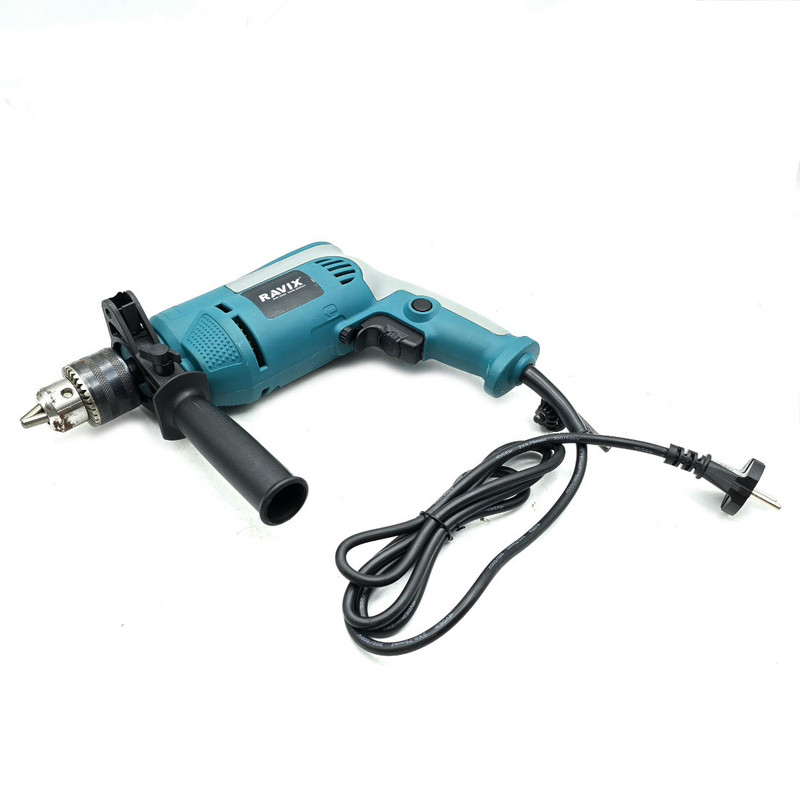 دریل چکشی برقی سه نظام 13 میلی متری 600 وات راویکس مدل RX-6617 مجموعه 30 عددی