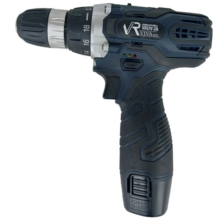 دریل پیچ گوشتی شارژی ویوارکس مدل VR12V-2A - مجموعه 28 عددی