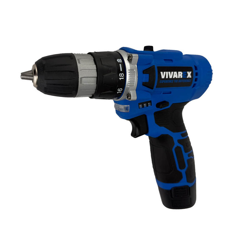 دریل پیچ گوشتی شارژی دو باتری 12 ولت سه نظام 10 میلیمتر ویوارکس مدل VR1210V-22A
