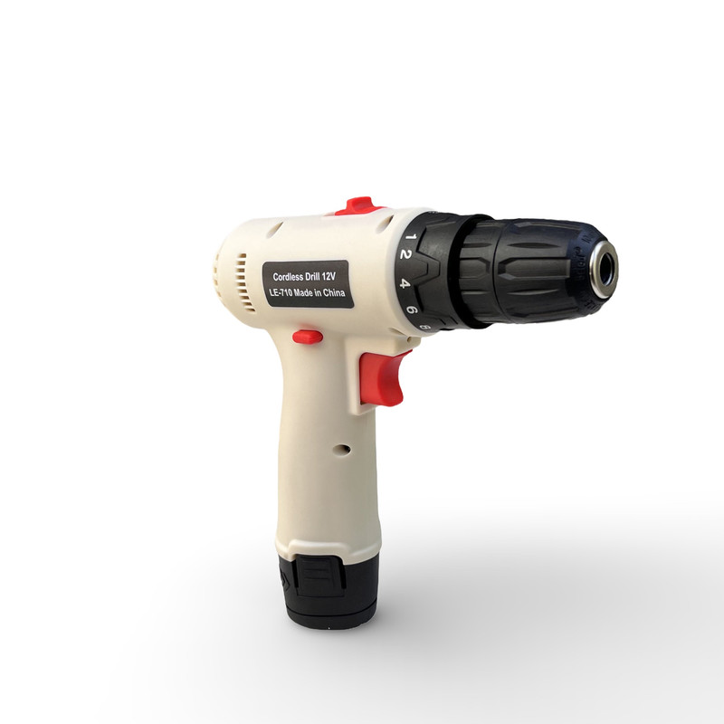 مجموعه 4 عددی دریل پیچ گوشتی شارژی 10 میلیمتری 12 ولت لکسون کد le-710