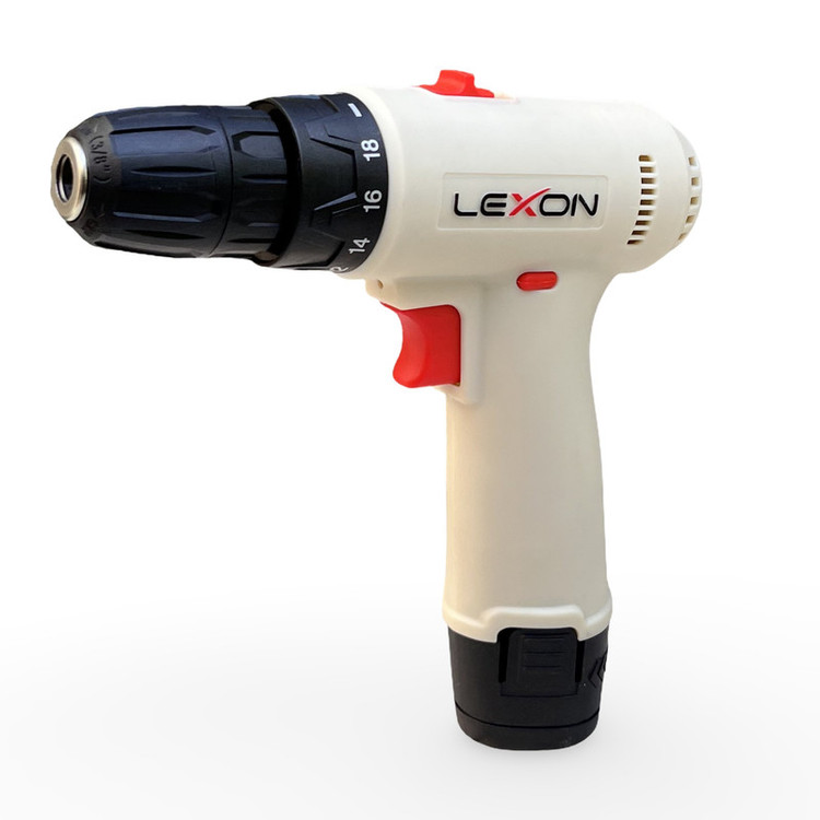 مجموعه 4 عددی دریل پیچ گوشتی شارژی 10 میلیمتری 12 ولت لکسون کد le-710