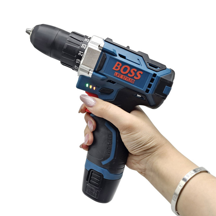 دریل پیچ گوشتی شارژی 10 میلی متری 18 ولت باس مدل 18V