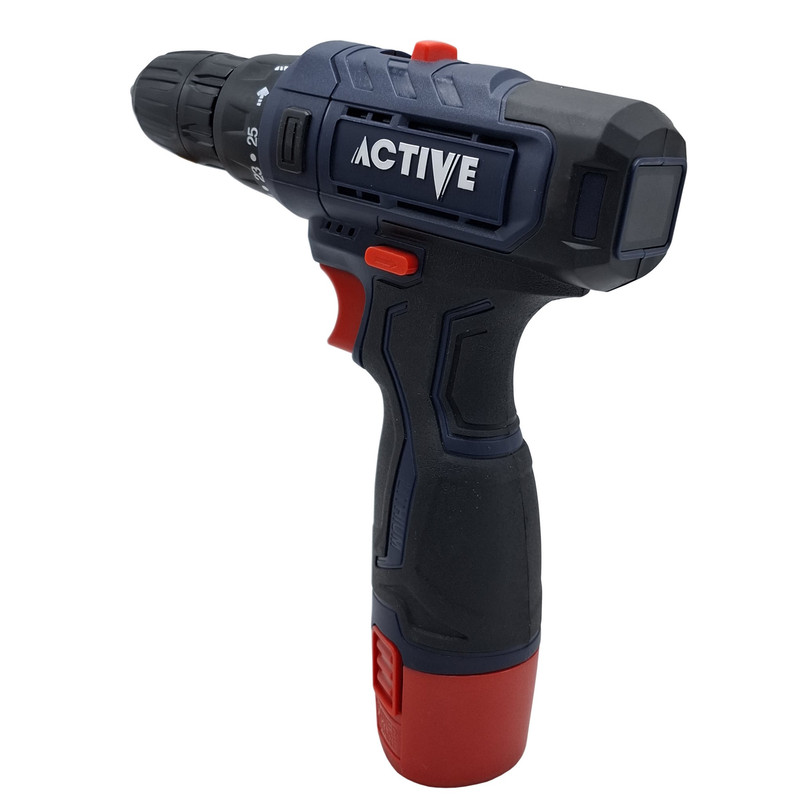 دریل پیچ گوشتی شارژی 10 میلی متری 12 ولت اکتیو تولز مدل AC-3232