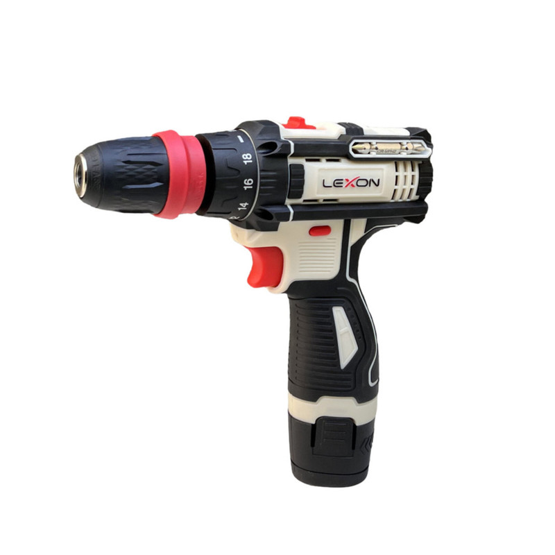 دریل پیچ‌گوشتی ۱۰ میلی متری ۱۲ ولت لکسون مدل LE-3701Q