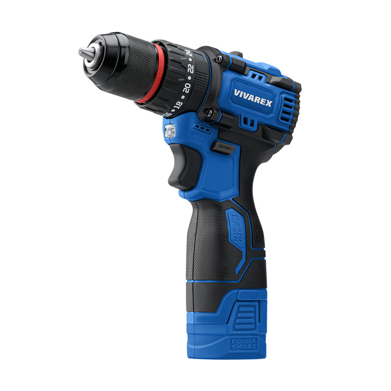 مجموعه 3 عددی دریل 10 میلیمتری 16 ولت ویوارکس مدل VR1608-1B