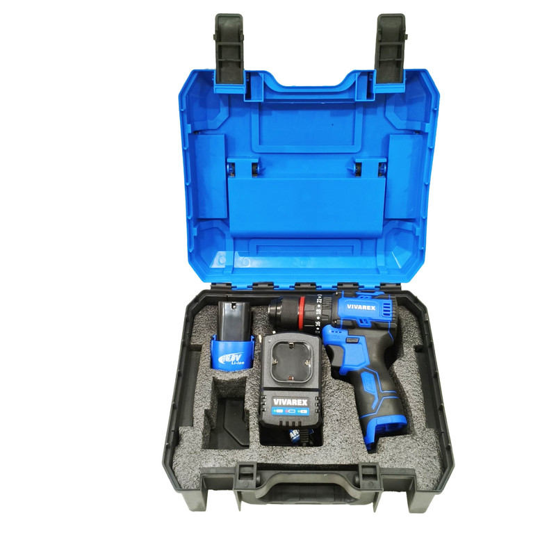 مجموعه 3 عددی دریل 10 میلیمتری 16 ولت ویوارکس مدل VR1608-1B