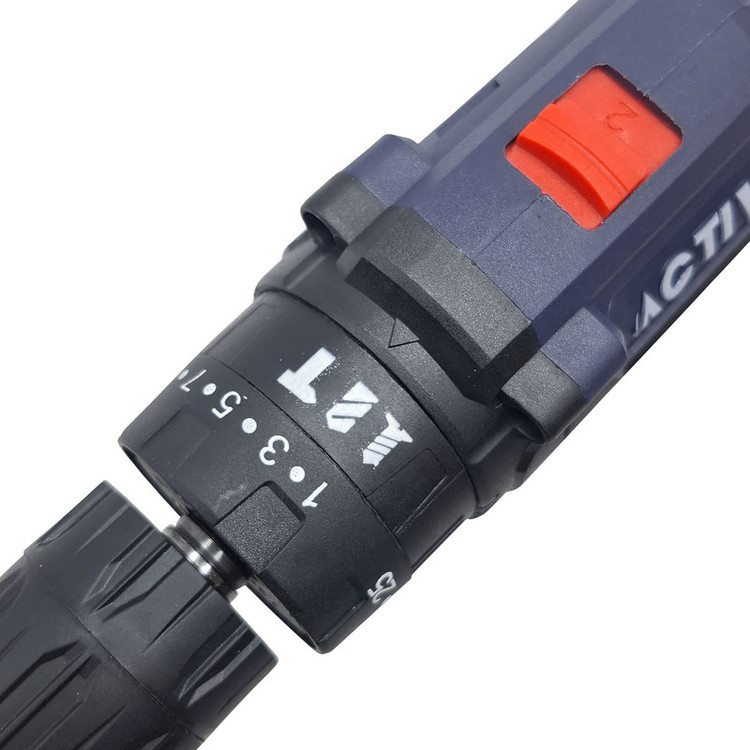 دریل چکشی شارژی صنعتی 10 میلی متری 12 ولت اکتیو مدل AC_3112BR کد 31 مجموعه 28 عددی