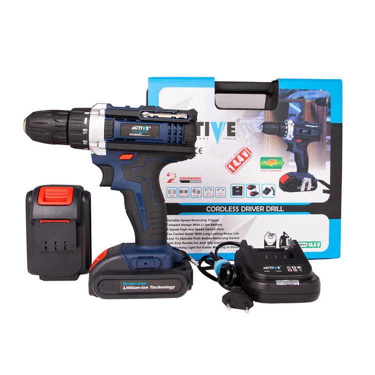 دریل شارژی اکتیو تولز مدل AC-3414L