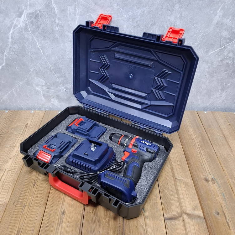 دریل چکشی شارژی براشلس 10میلی متری 21 ولت اکتیو تولز مدل 21V/7821