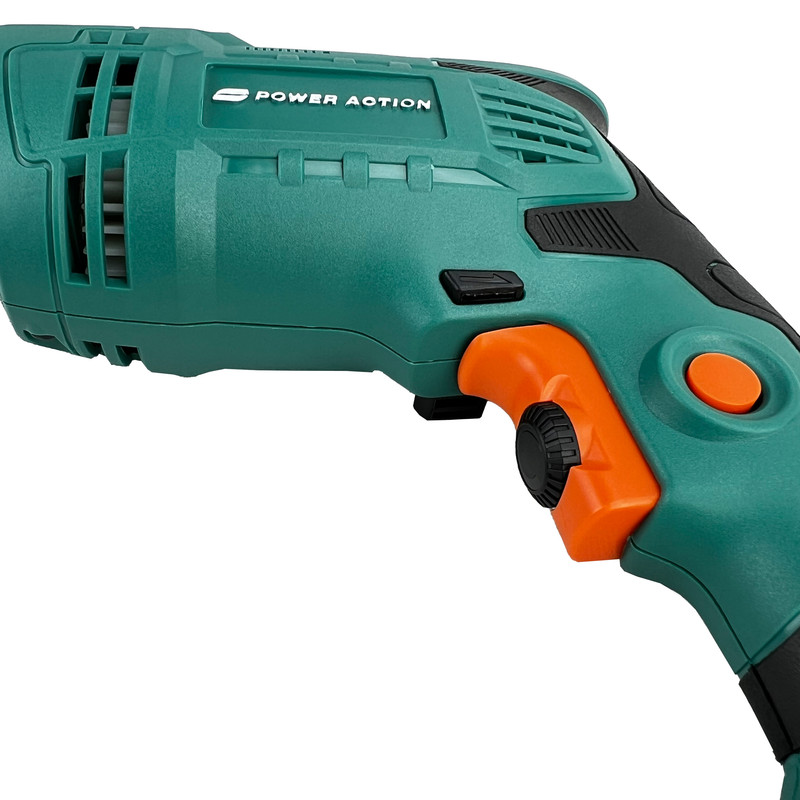 دریل چکشی پاور اکشن مدل ID 750-B مجموعه 28 عددی