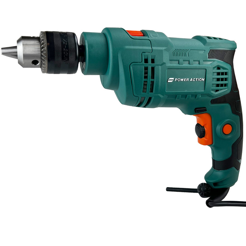 دریل چکشی پاور اکشن مدل ID 750-B مجموعه 28 عددی