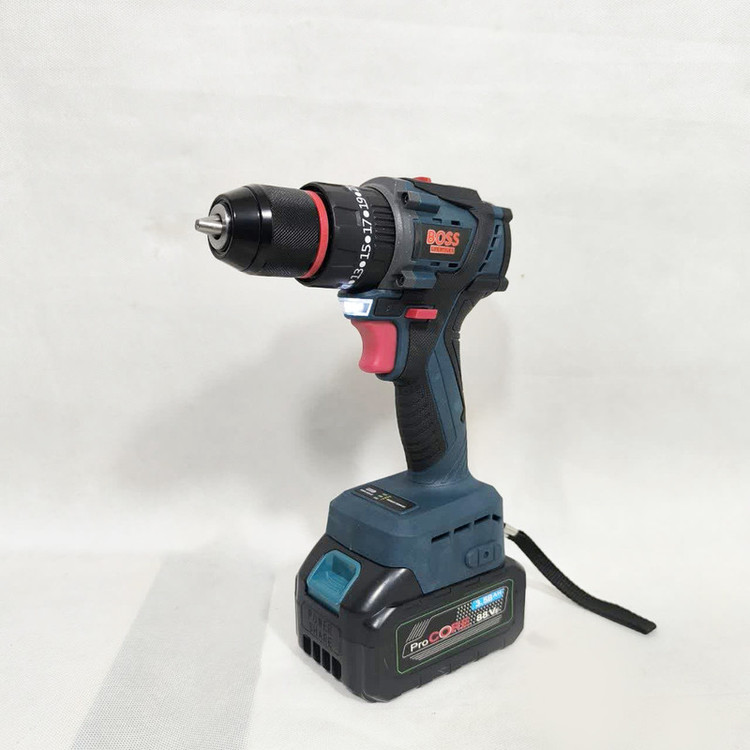 مجموعه 28 عددی دریل شارژی چکشی باس مدل 88V-Brushless-Dual Battery