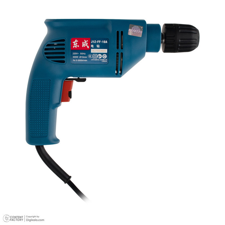دریل 10 میلیمتری 300 وات دانگ چنگ مدل DJZ10A-j1z-ff-10a
