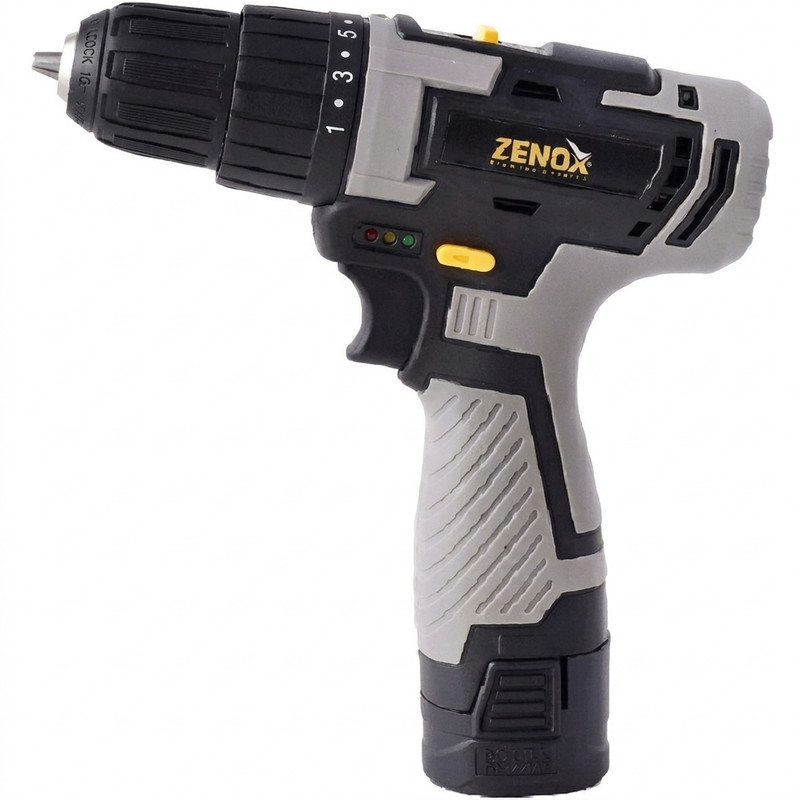 دریل پیچ‌گوشتی شارژی 10 میلی‌متری 16 ولت زنوکس مدل zx5162nc