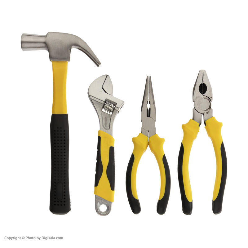 دریل برقی چکشی 13 میلیمتری 2100 وات جاب مدل JB-1900 NEW مجموعه 121 عددی