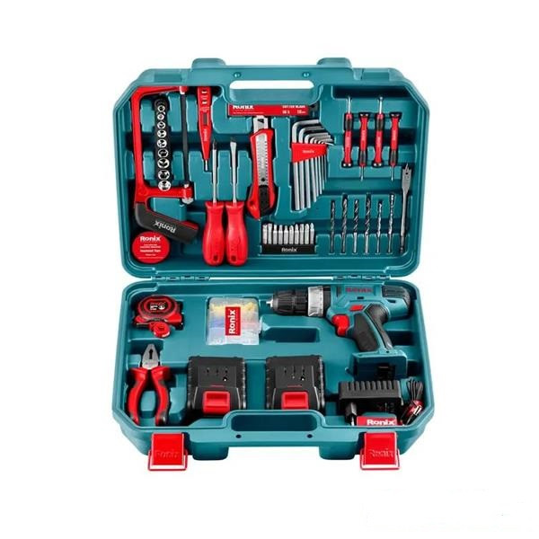 مجموعه 53 عددی پیچ گوشتی شارژی رونیکس مدل RS-8018
