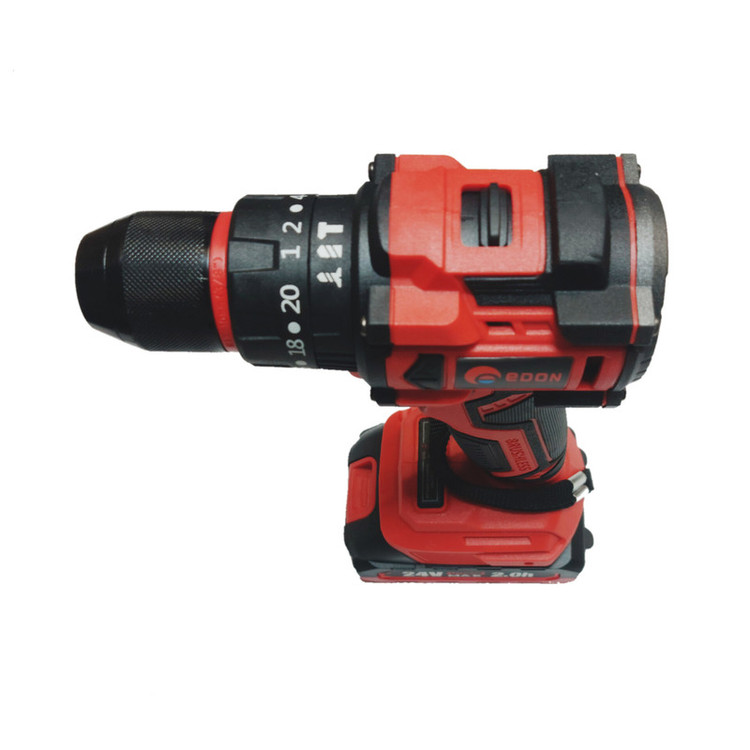 دریل پیچ گوشتی شارژی چکشی ادون مدل 24V مجموعه ۳۰ عددی