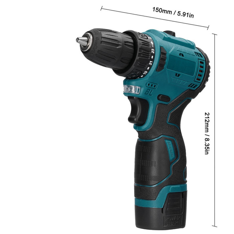 دریل پیچ گوشتی 10میلیمتری 28 وات پروسکیت مدل PT-1206F
