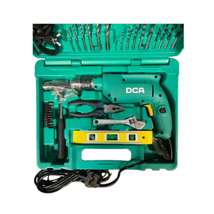 دریل چکشی دی سی ای مدل Z1J-FF04-13 مجموعه 41 عددی