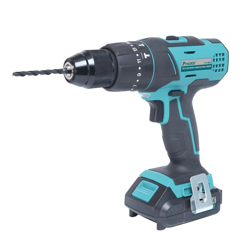دریل پیچ گوشتی سایز 10میلیمتری 36 وات پروسکیت مدل PT-1801G