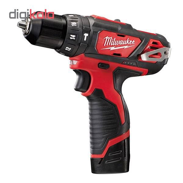 دریل پیچ گوشتی چکشی شارژی میلواکی مدل M12 BPD-202C
